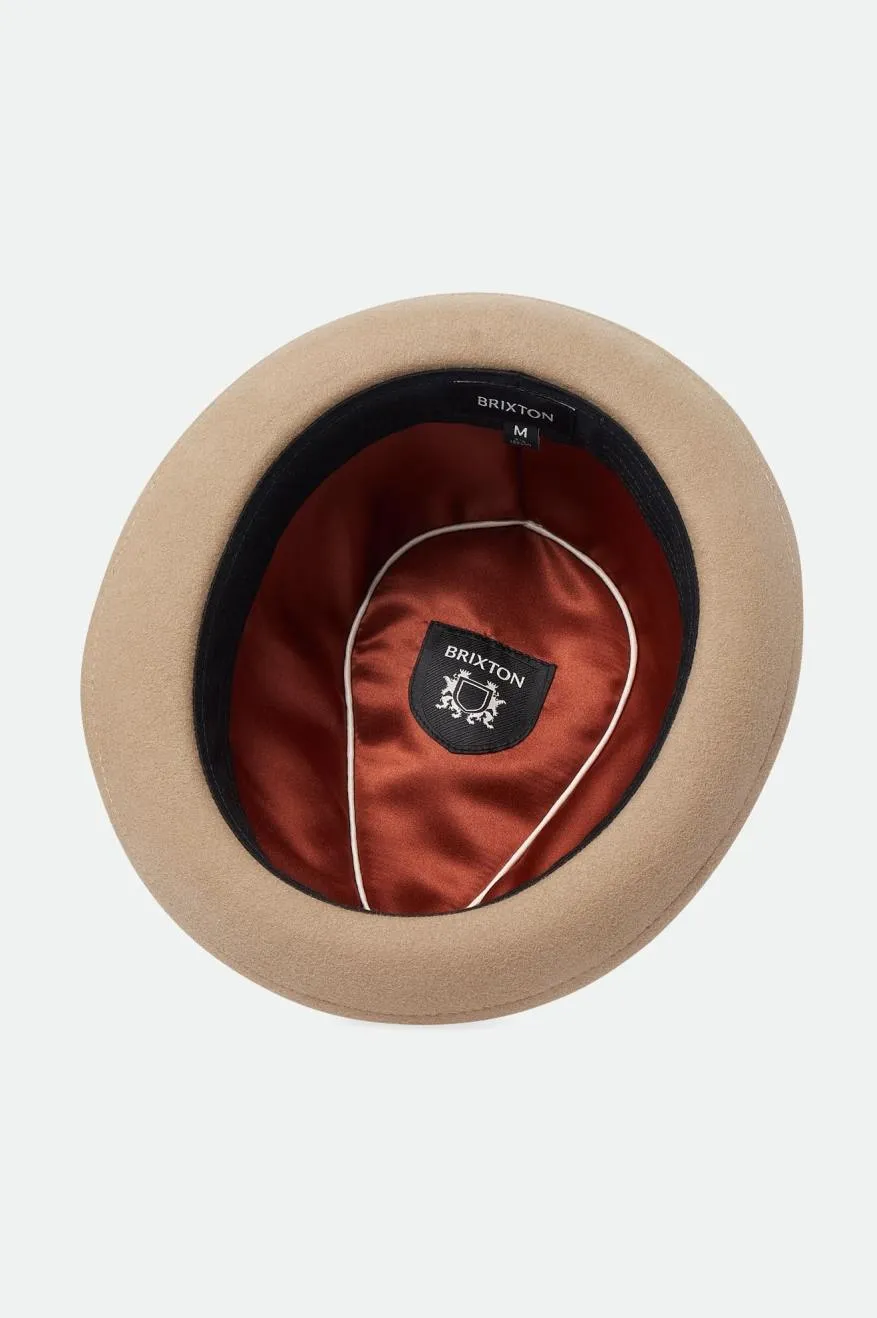 Gain Fedora - Sand/Mojave sold by Brixton product image thumbnail 4