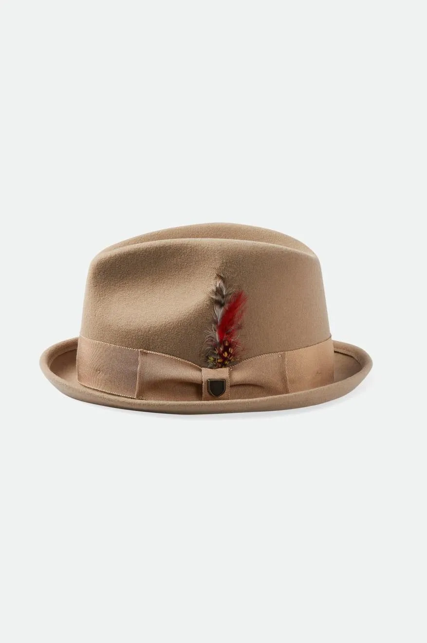 Gain Fedora - Sand/Mojave sold by Brixton product image thumbnail 3