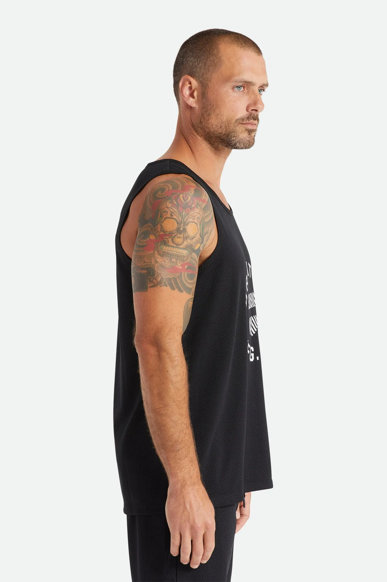 Shield Crest Tank - Black sold by Brixton product image thumbnail 3