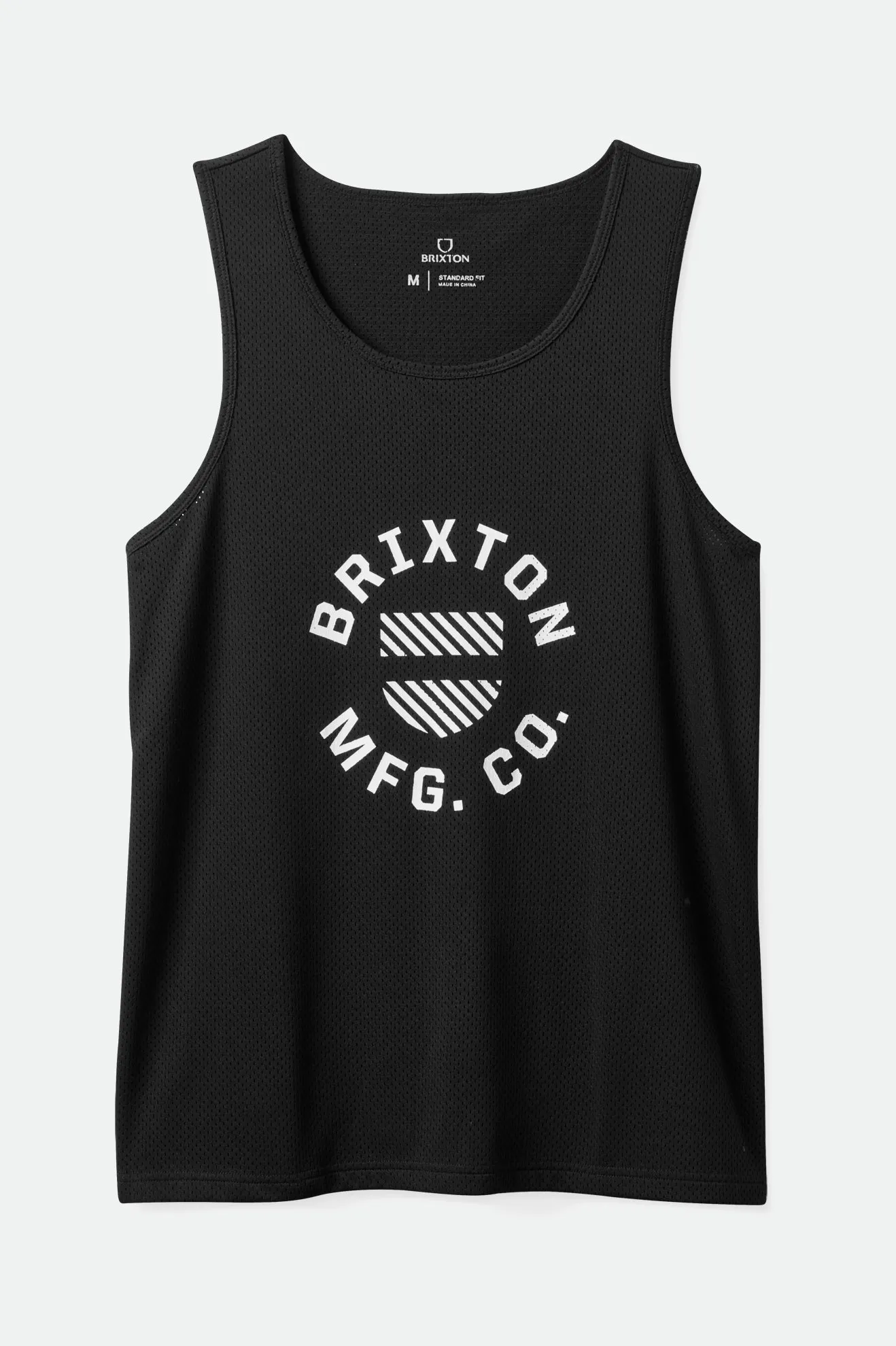 Shield Crest Tank - Black sold by Brixton product image thumbnail 5