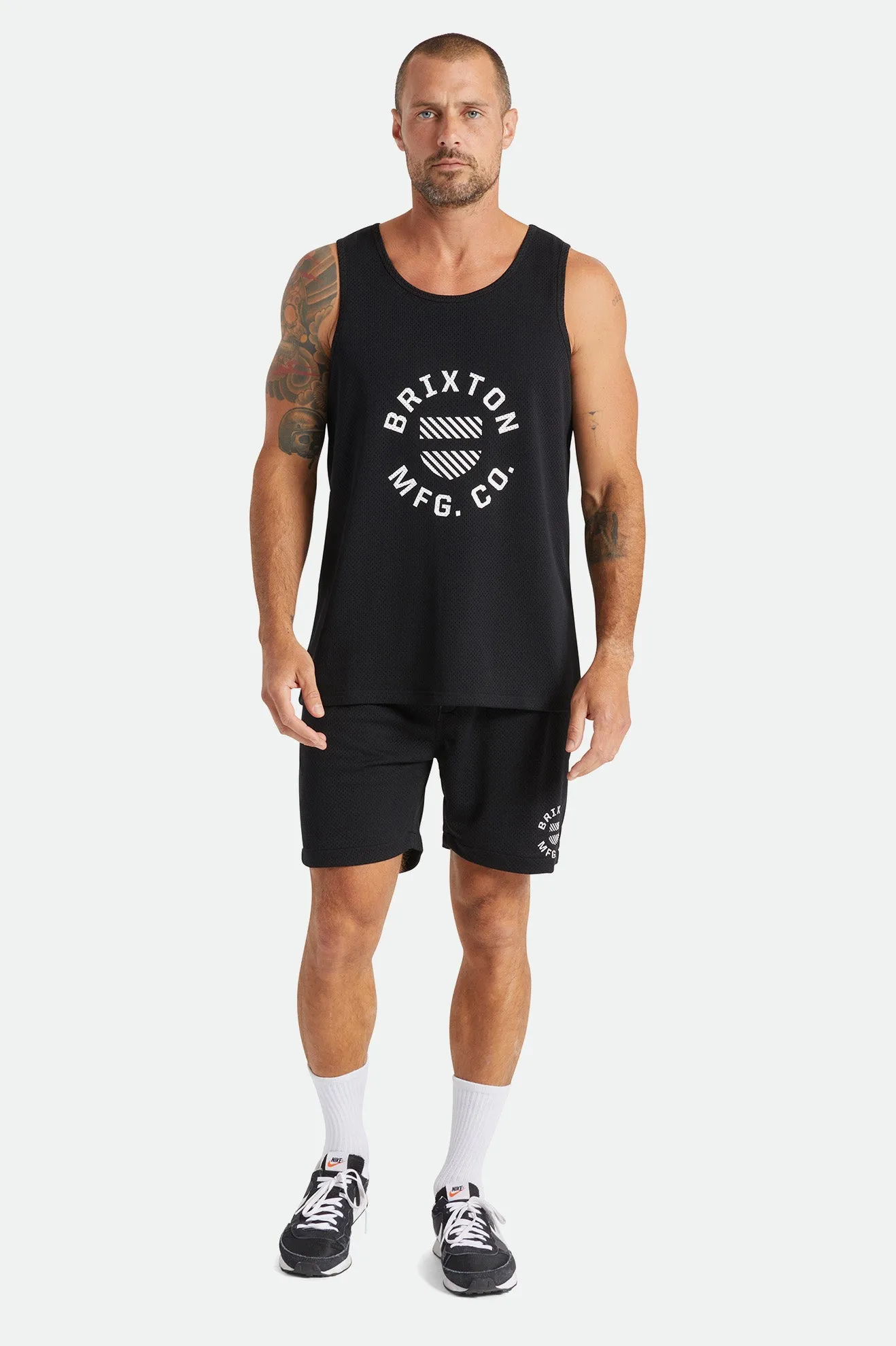 Shield Crest Tank - Black sold by Brixton product image thumbnail 2