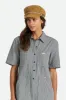 Fiddler Fisherman Cap - Brown Cord sold by Brixton
