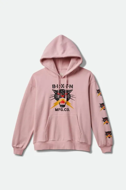 Sparks Women's Hoodie - Pink Nectar sold by Brixton