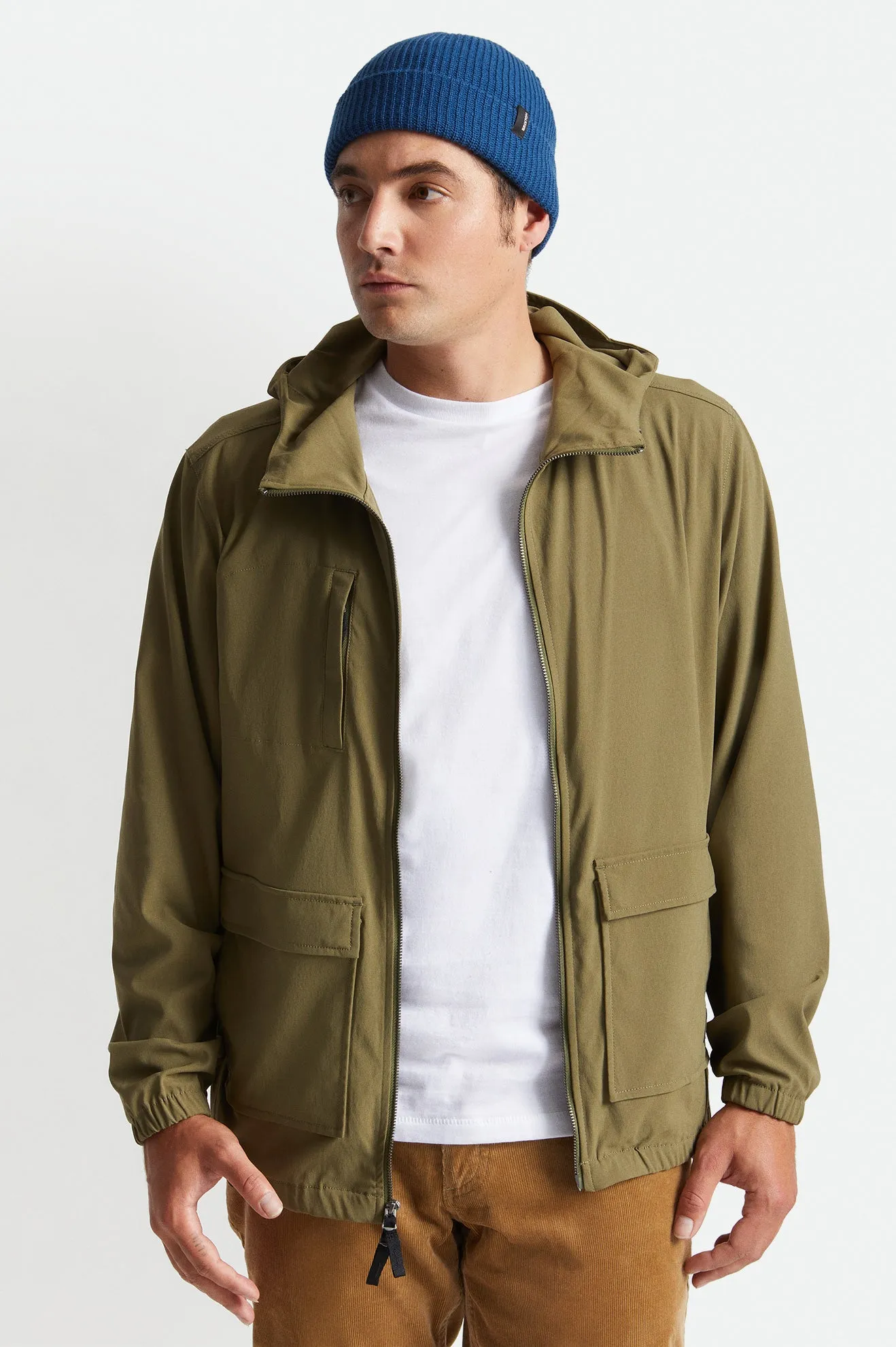 Utility Parka Jacket - Military Olive sold by Brixton product image thumbnail 5