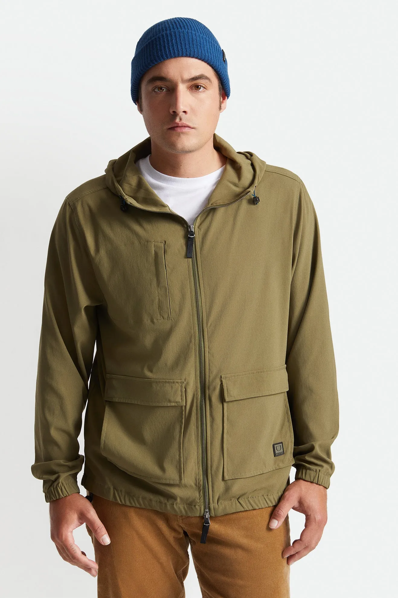 Utility Parka Jacket - Military Olive sold by Brixton