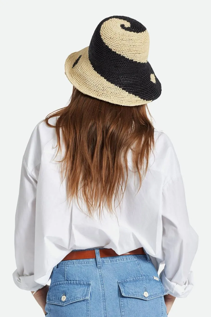 Redding Bucket Hat - Whitecap/Black sold by Brixton product image thumbnail 5