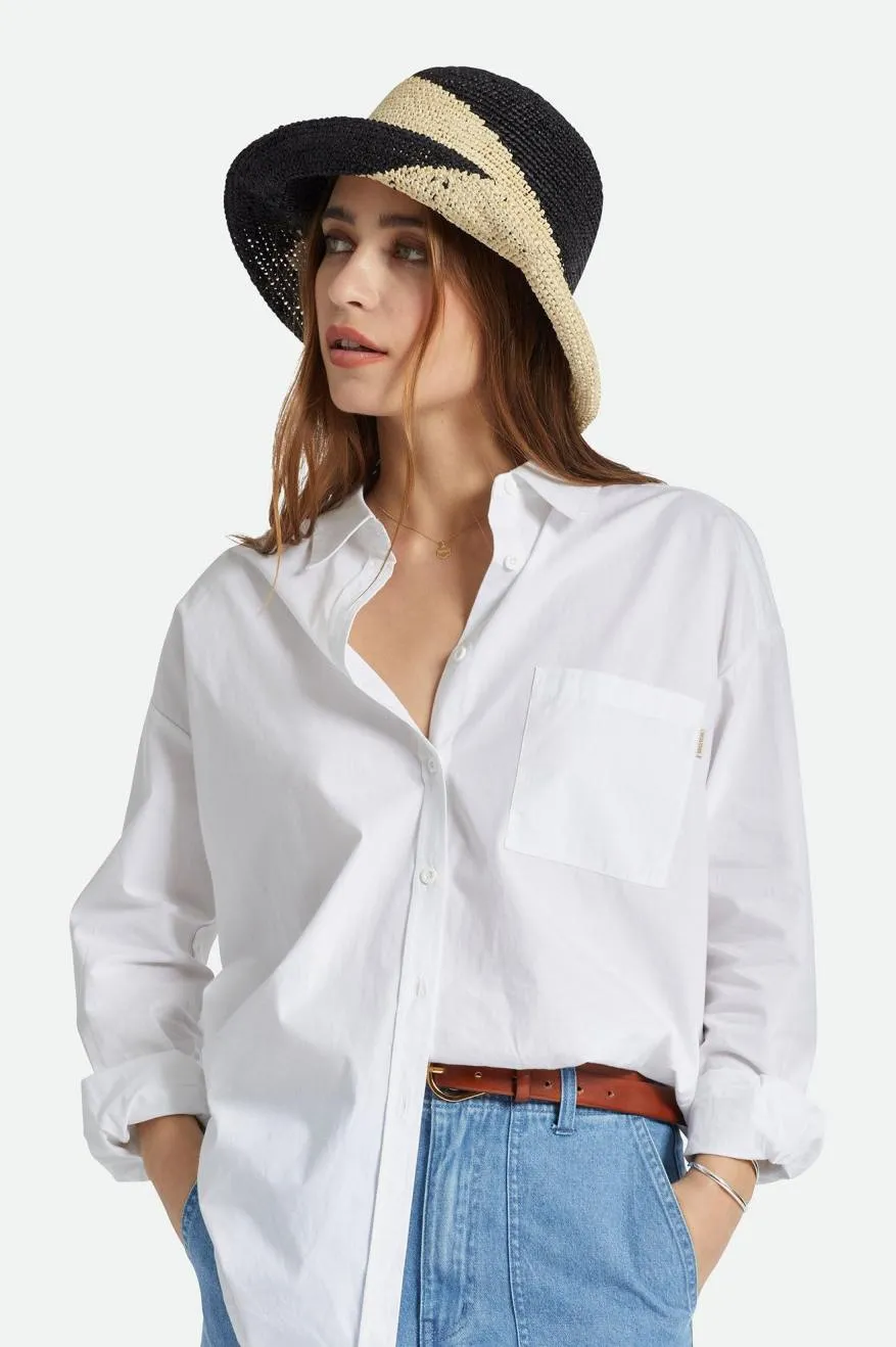 Redding Bucket Hat - Whitecap/Black sold by Brixton product image thumbnail 3