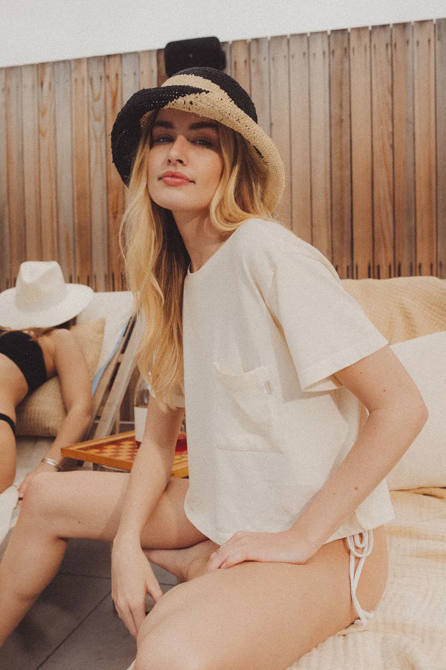 Redding Bucket Hat - Whitecap/Black sold by Brixton product image thumbnail 2