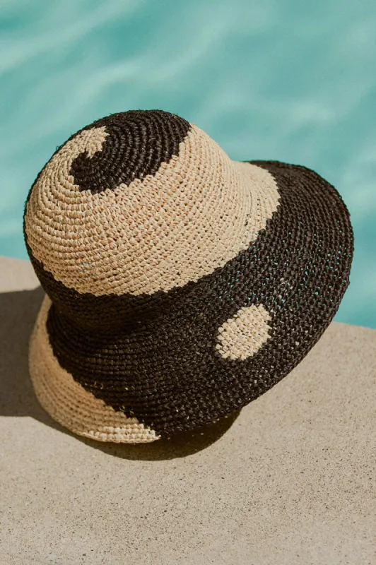 Redding Bucket Hat - Whitecap/Black sold by Brixton