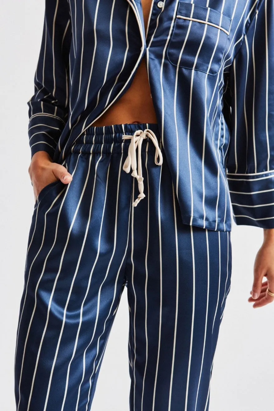 Lagoon PJ Pant - Navy sold by Brixton product image thumbnail 4