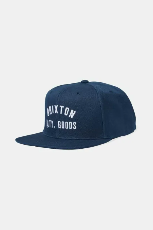 Woodburn Netplus Snapback - Washed Navy sold by Brixton
