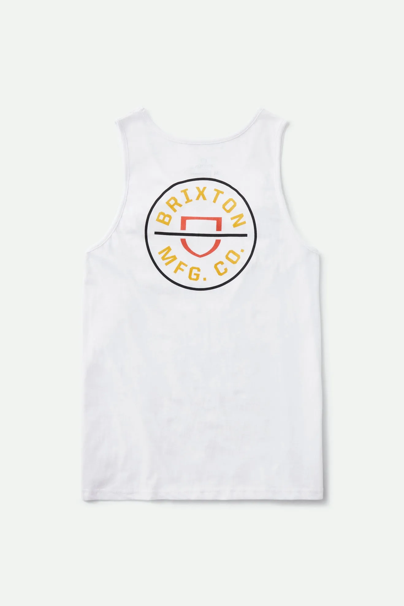 Crest Tank - White sold by Brixton product image thumbnail 5
