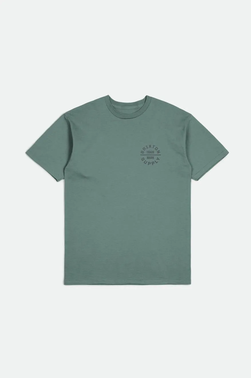 Oath V S/S Standard Tee - Chinois Green/Charcoal sold by Brixton product image thumbnail 2