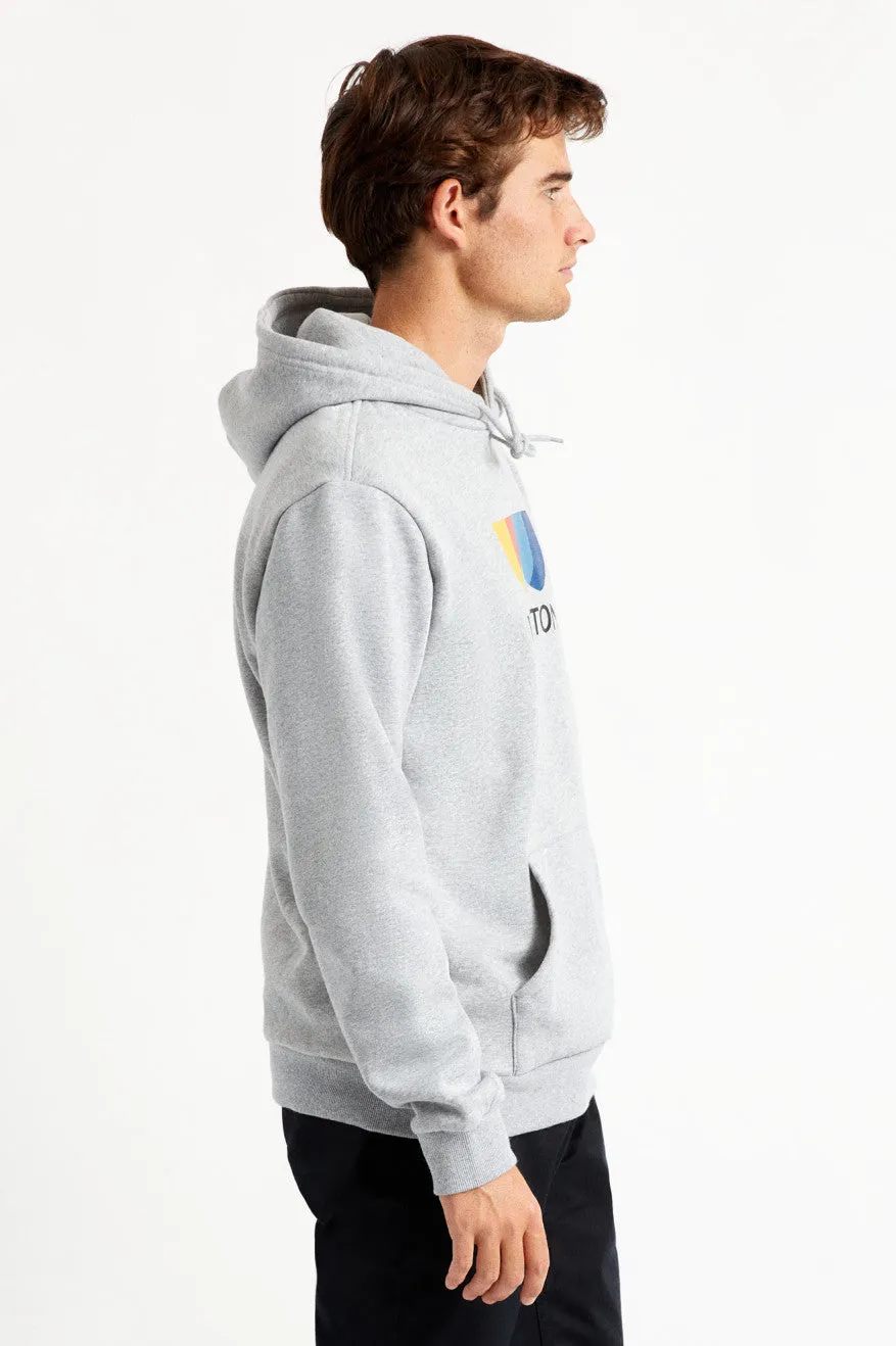 Alton II Hood - Heather Grey sold by Brixton product image thumbnail 3