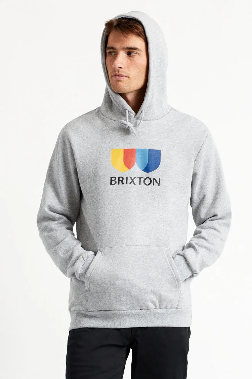 Alton II Hood - Heather Grey sold by Brixton product image thumbnail 2