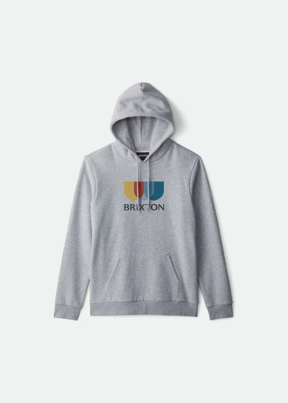 Alton II Hood - Heather Grey sold by Brixton