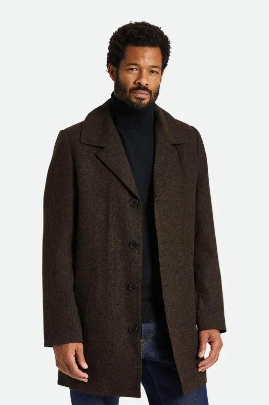 Union Trench Coat - Bison sold by Brixton
