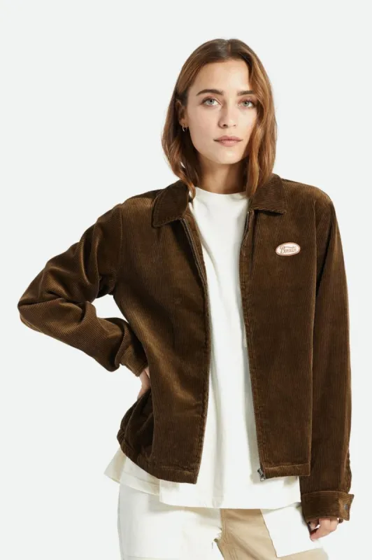 Utopia Jacket - Desert Palm sold by Brixton