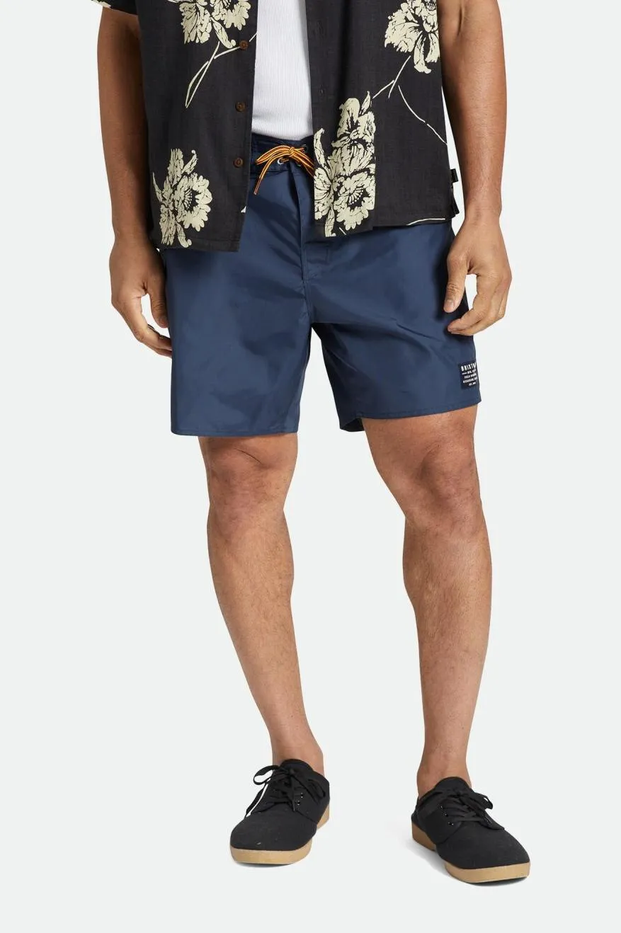 Vintage Nylon Trunk - Washed Navy sold by Brixton product image thumbnail 3