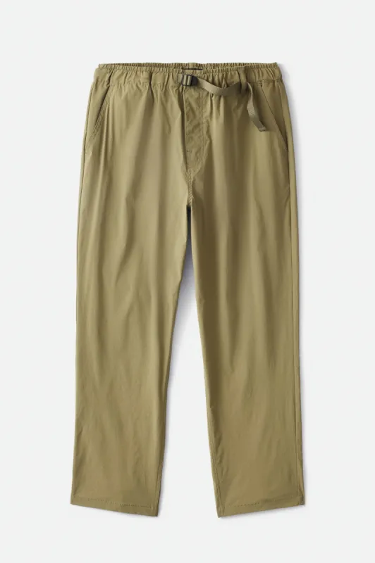 Steady Cinch Taper Utility Pant - Military Olive sold by Brixton