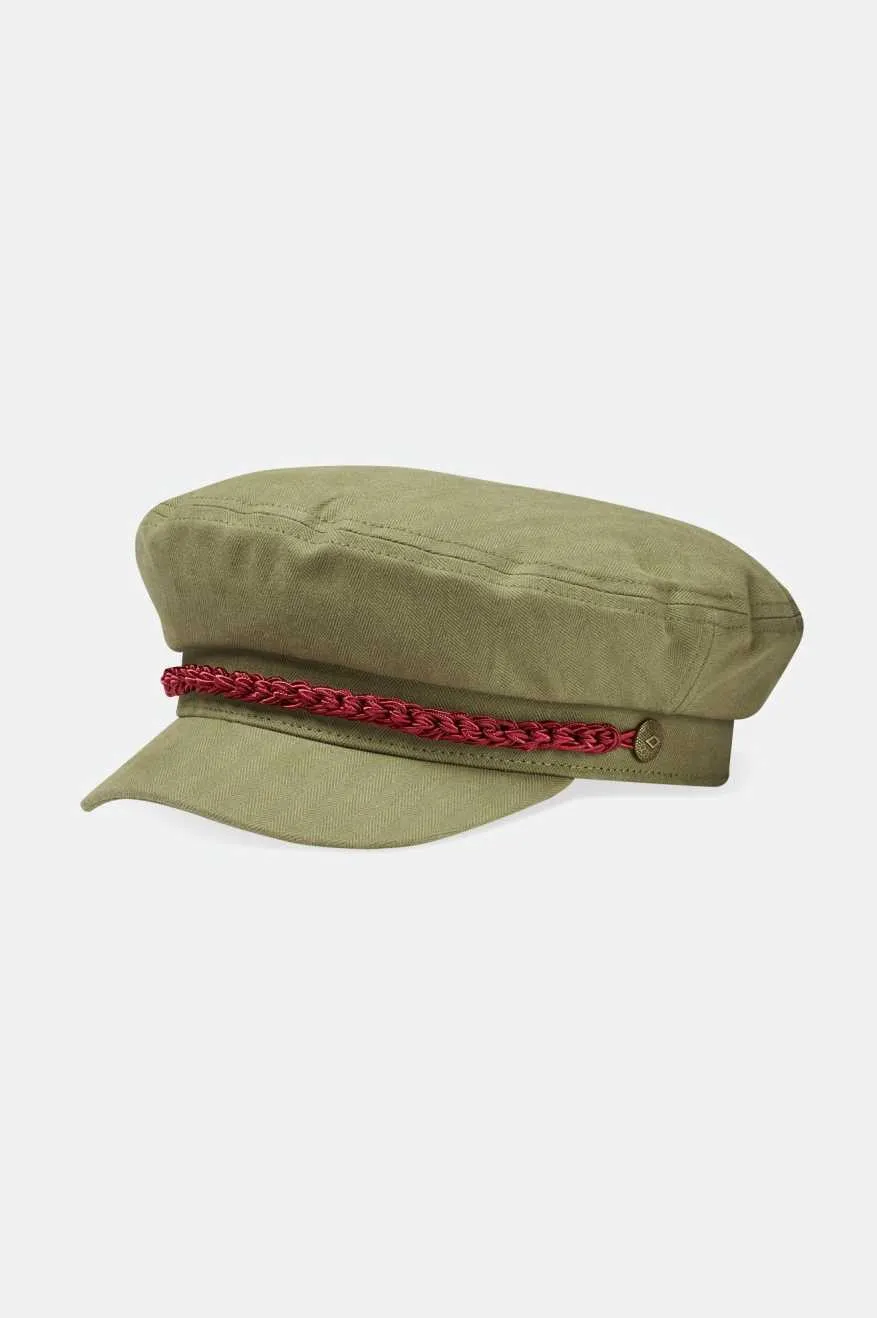 20th Anniversary Fiddler Cap - Olive sold by Brixton