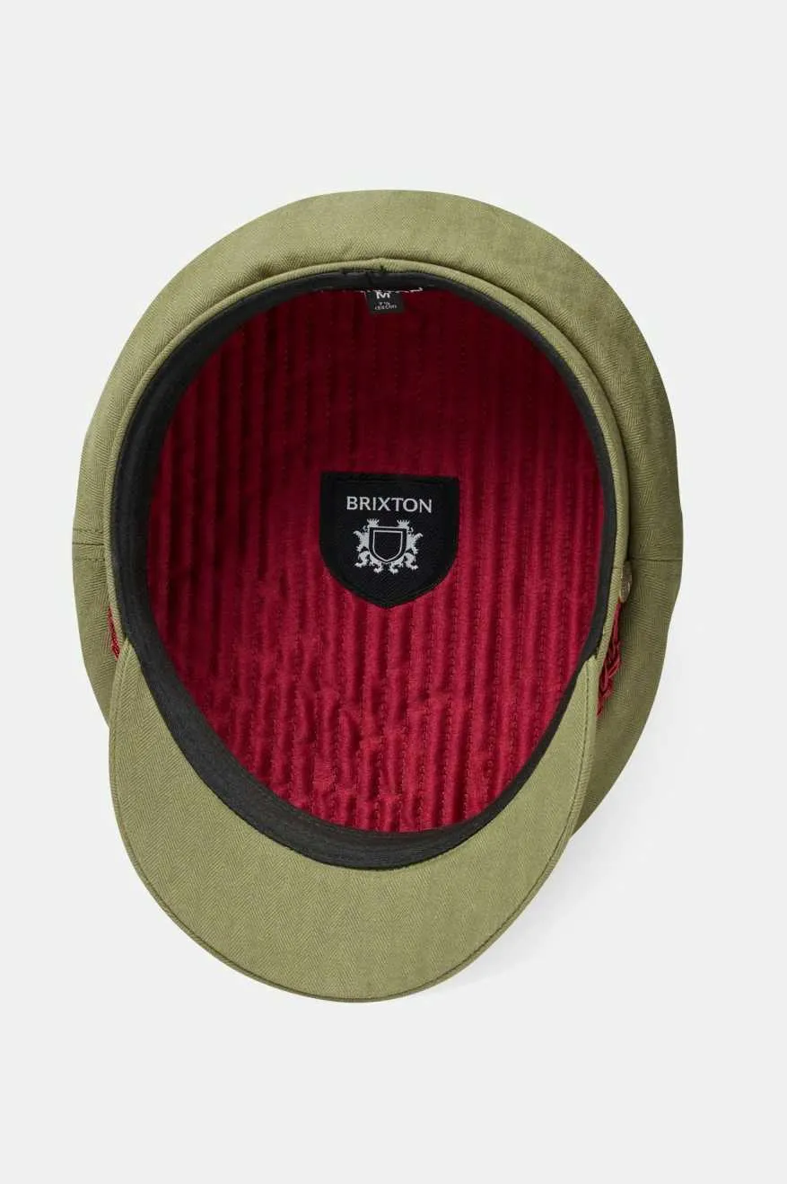 20th Anniversary Fiddler Cap - Olive sold by Brixton product image thumbnail 4