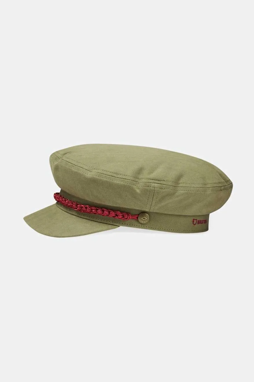 20th Anniversary Fiddler Cap - Olive sold by Brixton product image thumbnail 3