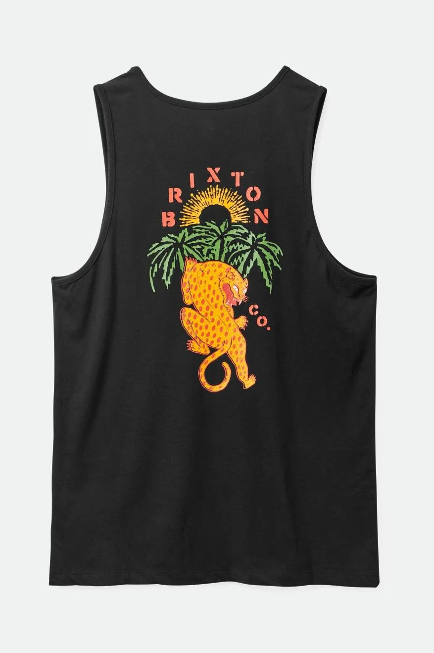 Palm Jaguar Tank Top - Black sold by Brixton product image thumbnail 2