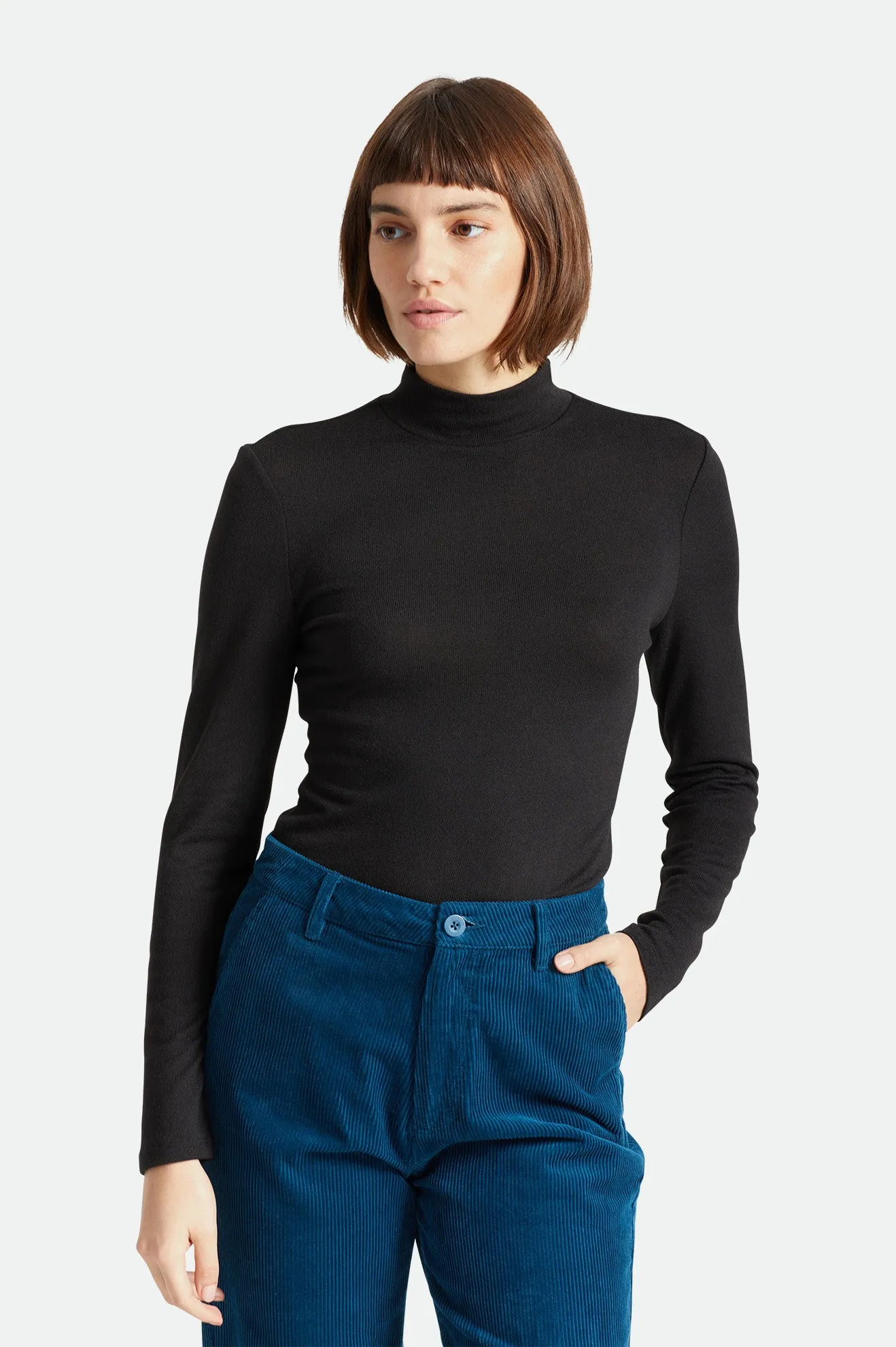 Blitz Turtleneck - Black sold by Brixton