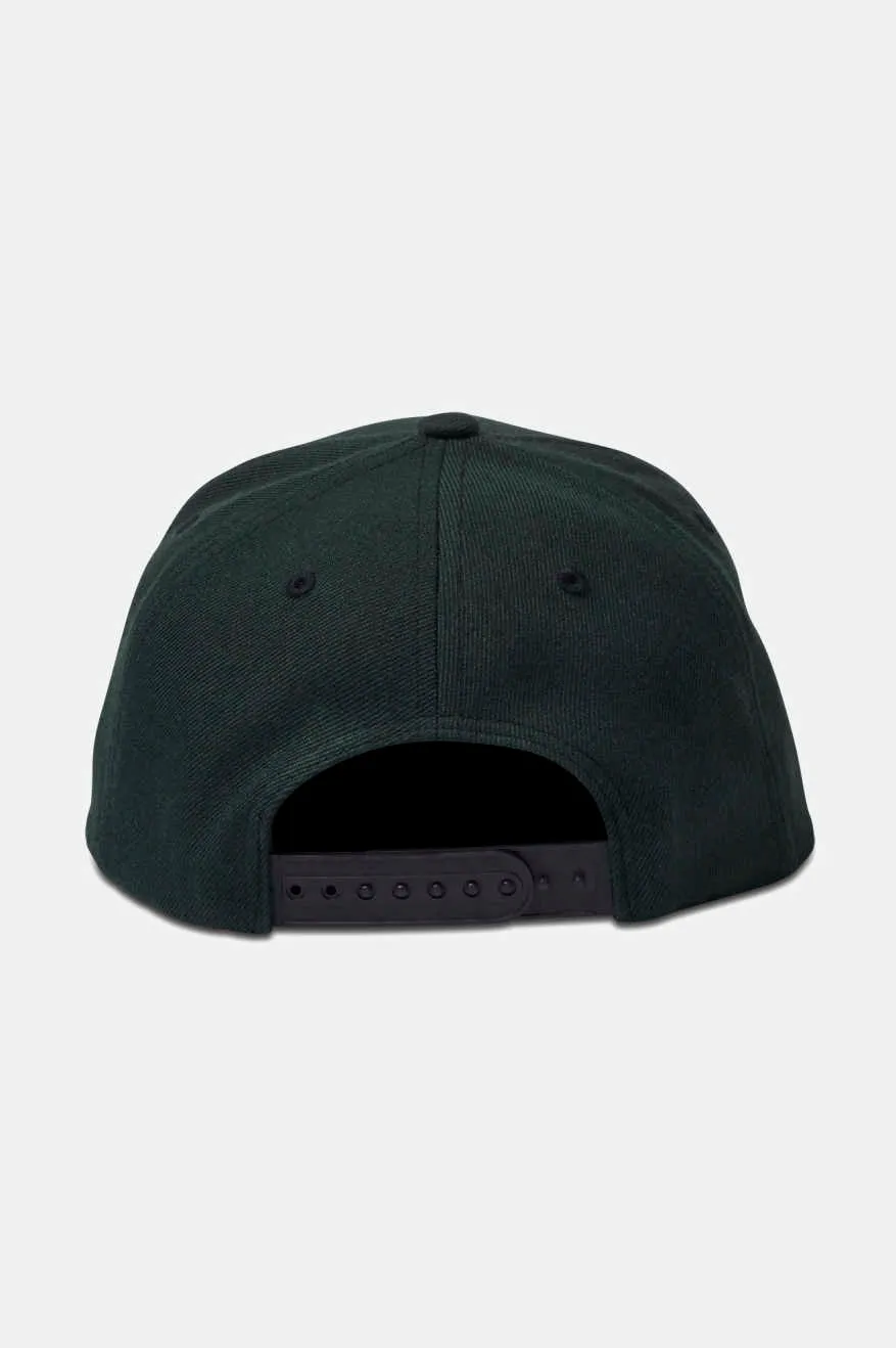 Crest Netplus Snapback - Black sold by Brixton product image thumbnail 2