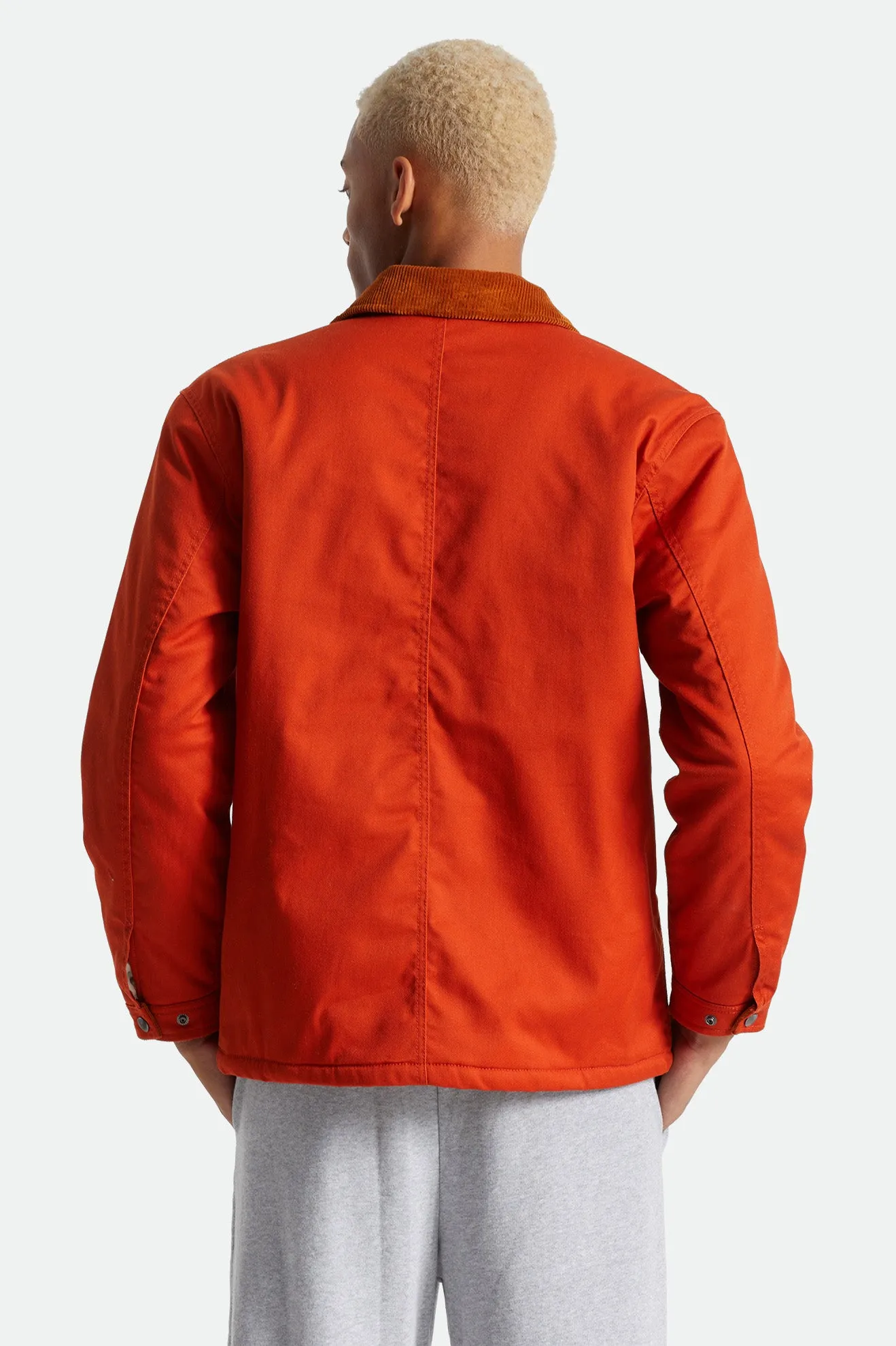 Survey Utility Lined Chore Coat - Phoenix Orange sold by Brixton product image thumbnail 4