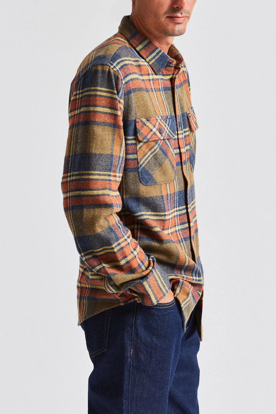 Bowery L/S Flannel - Sage sold by Brixton product image thumbnail 2