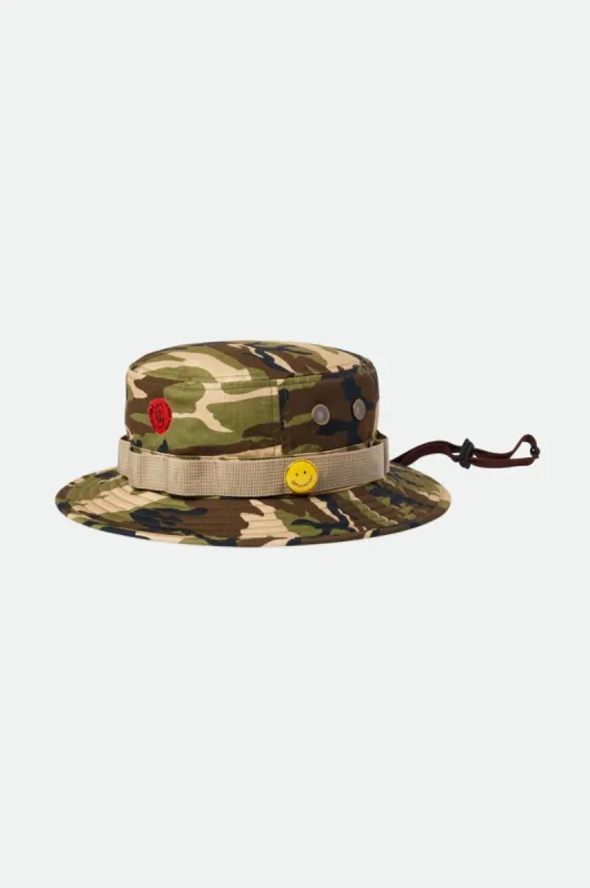 Love Packable Bucket Hat - Camo Surplus sold by Brixton