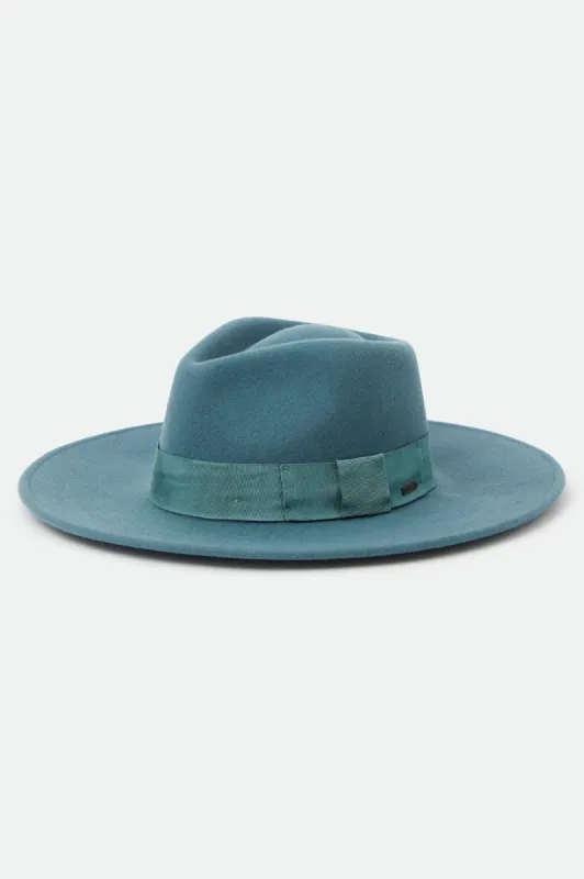 Joanna Felt Hat - Silver Pine sold by Brixton