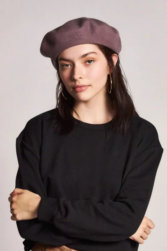 Audrey Beret - Mauve sold by Brixton