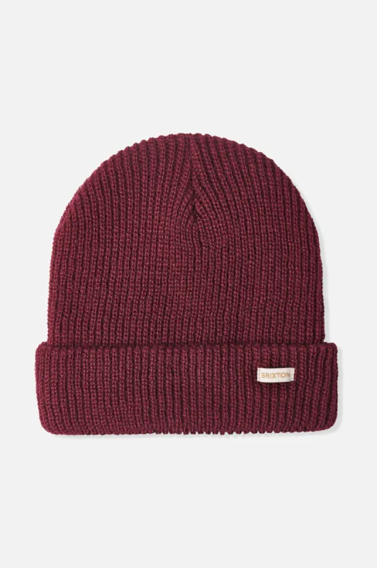 Alpha Women's Beanie - Mahogany sold by Brixton
