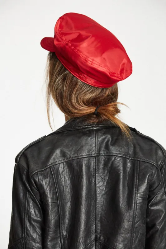 Fiddler Unstructured Women Cap - Red sold by Brixton