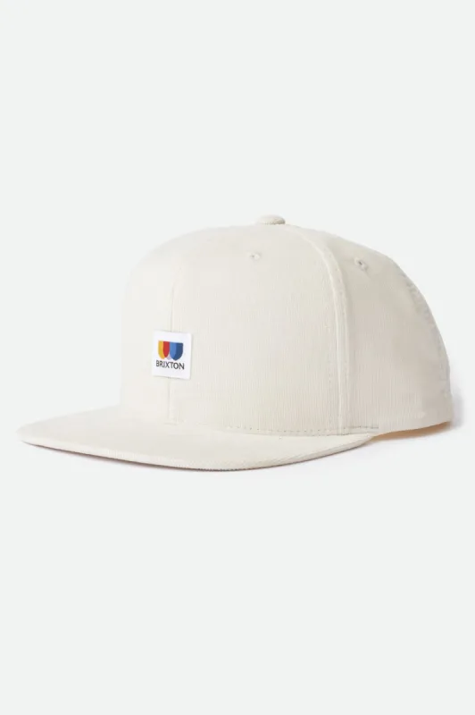 Alton MP Snapback - Beige sold by Brixton