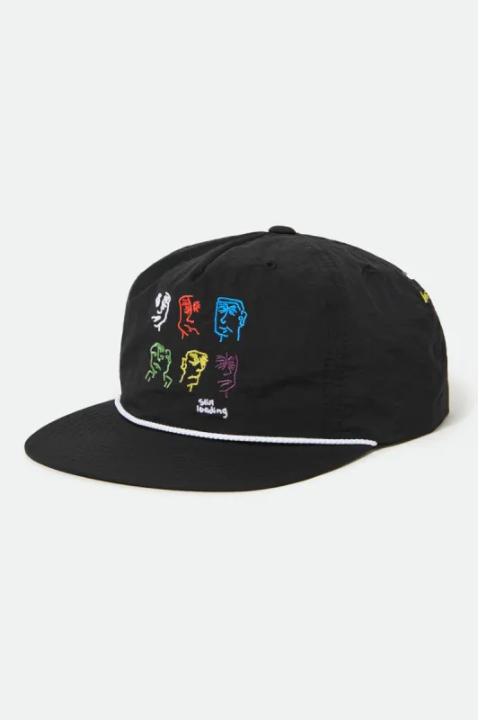 Still Loading HP Snapback - Black sold by Brixton