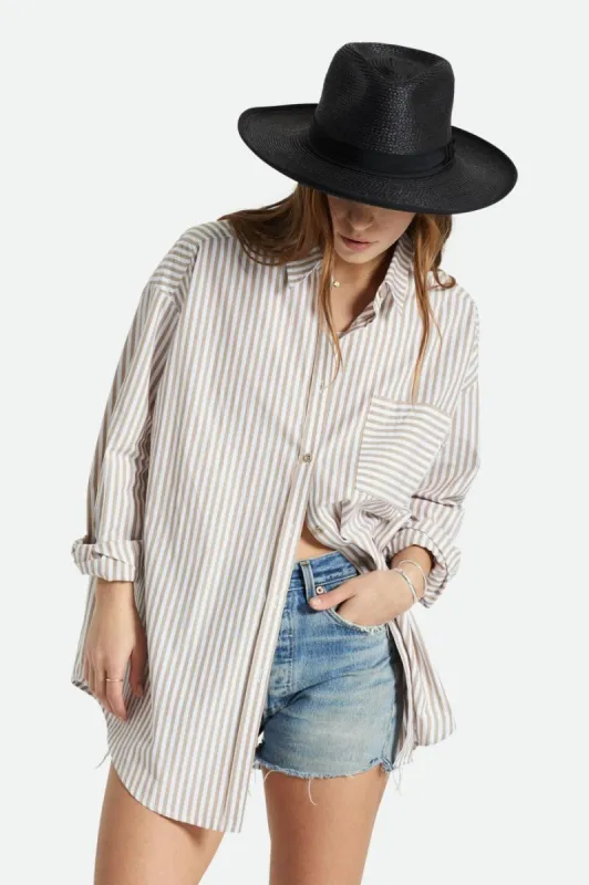 Sidney Oversized L/S Woven - Mojave sold by Brixton