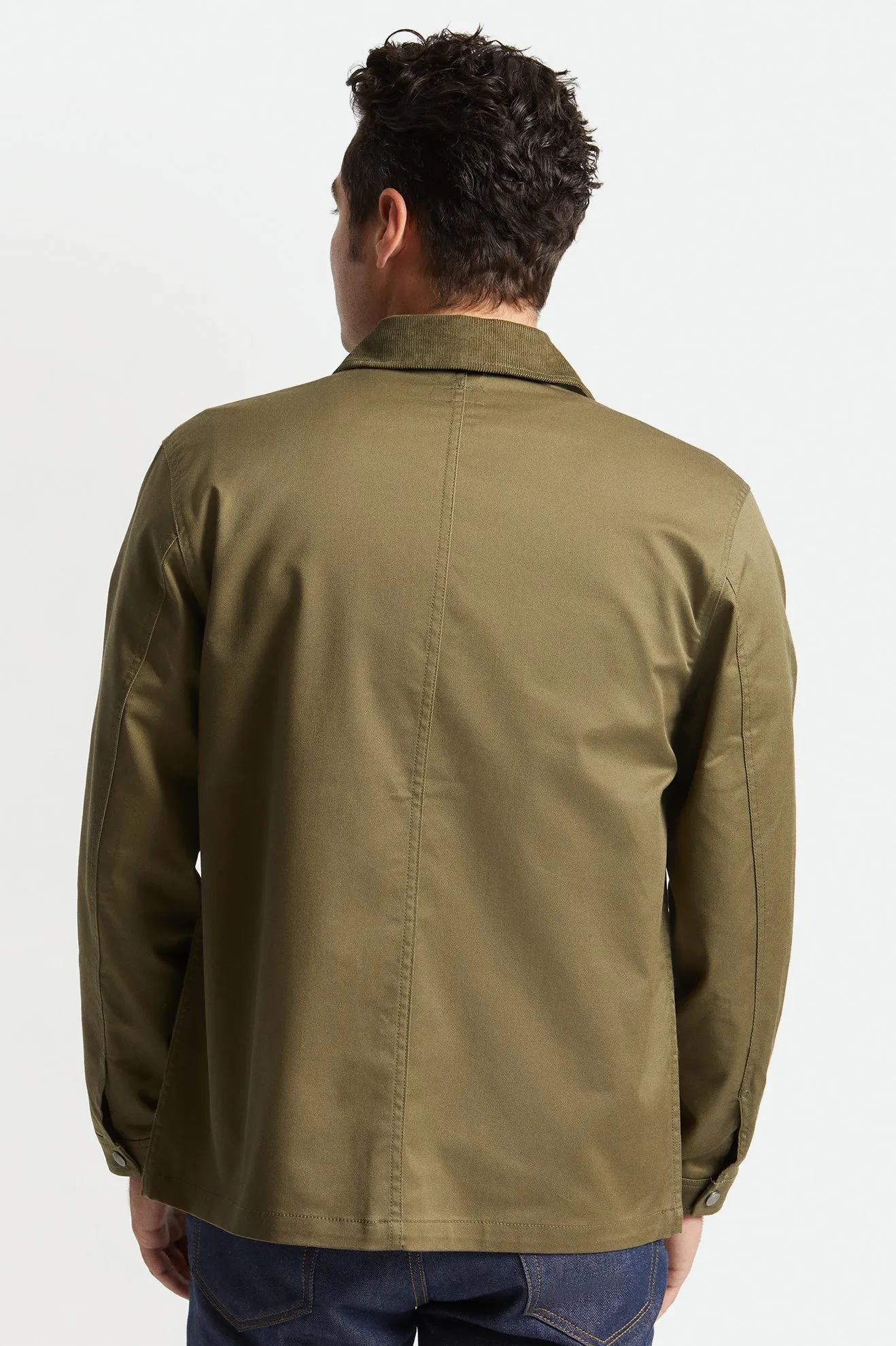 Survey Utility Chore Coat - Military Olive sold by Brixton product image thumbnail 4