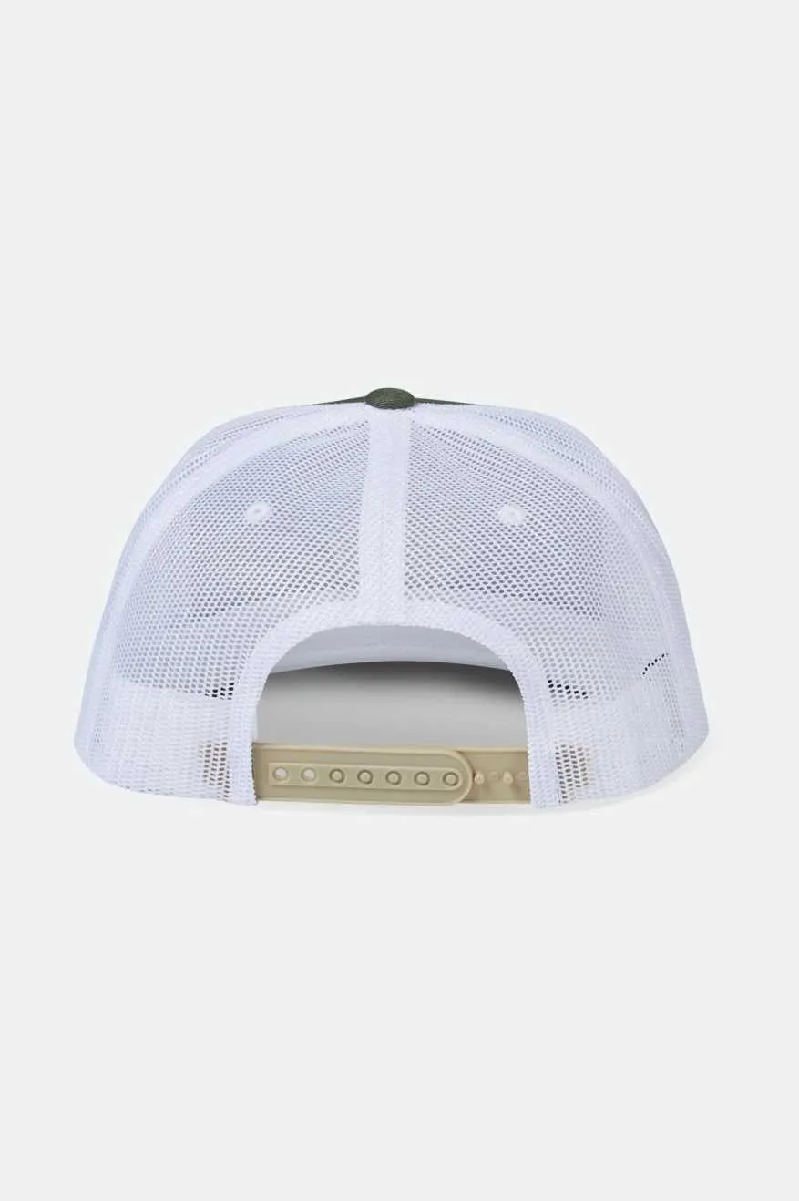 Oath Trucker Hat - Agave Green/White sold by Brixton product image thumbnail 2