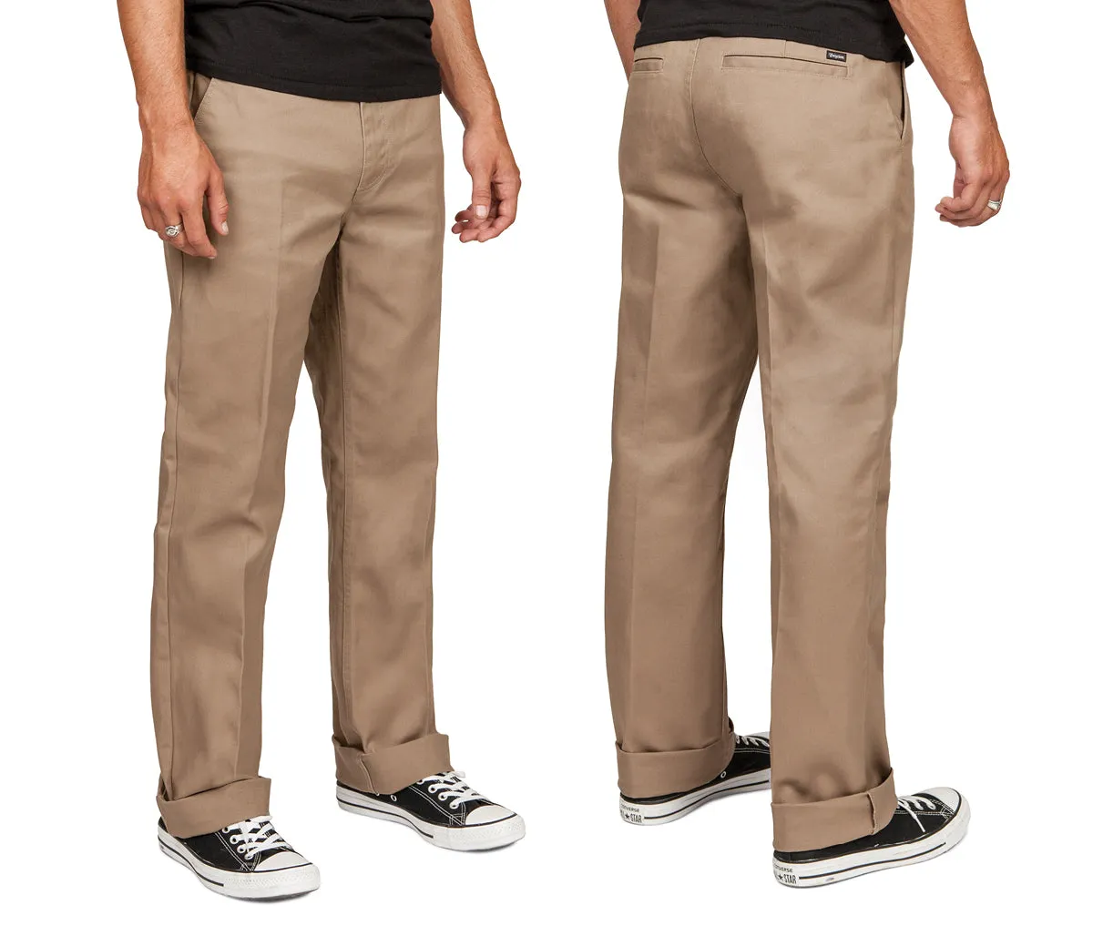 Fleet Rgd Chino Pant - Khaki sold by Brixton product image thumbnail 3