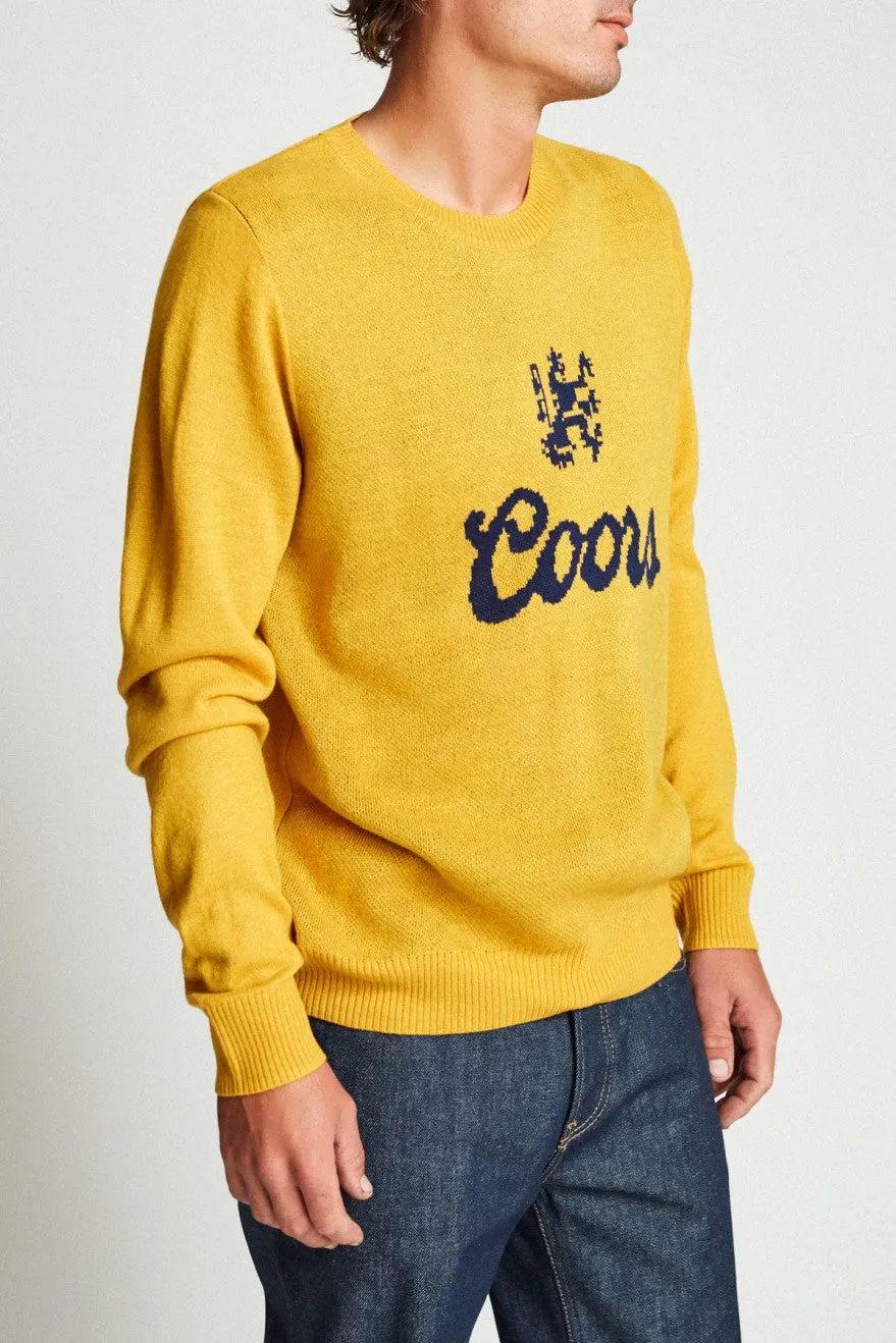 Hops Crew Sweater - Gold sold by Brixton product image thumbnail 2