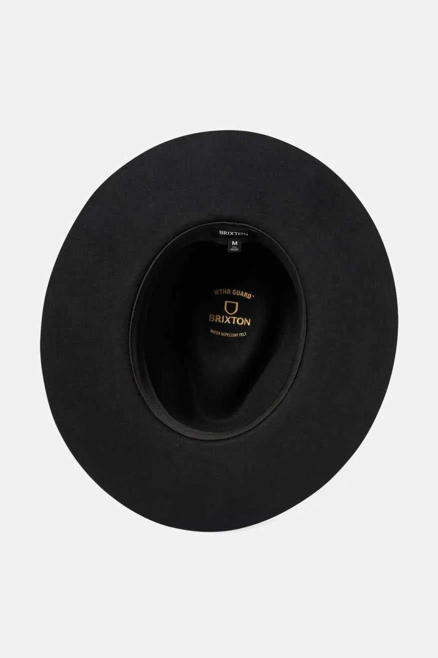 Hawkins Weather Guard Cowboy Hat - Black sold by Brixton product image thumbnail 4