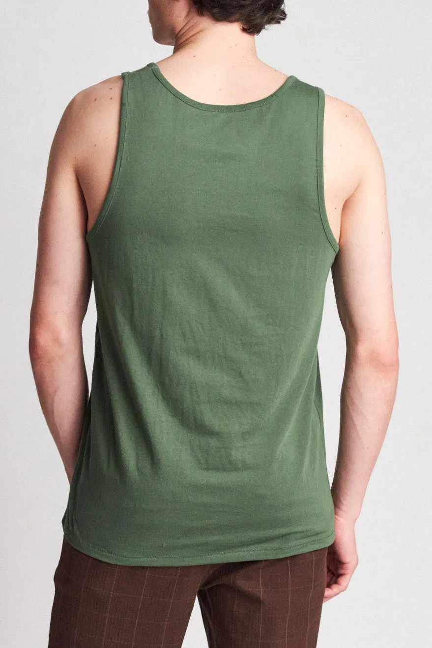 Basic Tank Top - Leaf sold by Brixton product image thumbnail 3