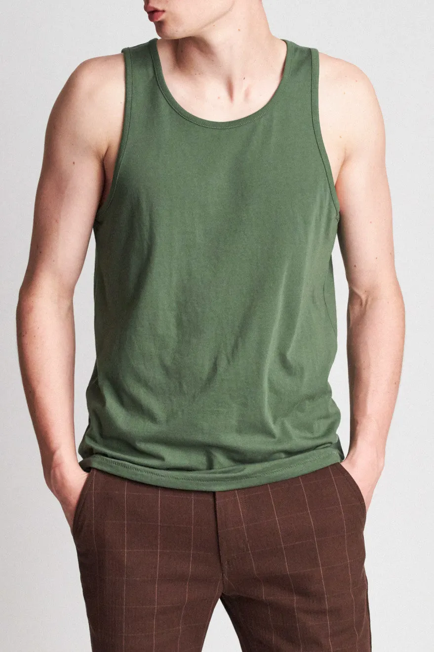 Basic Tank Top - Leaf sold by Brixton