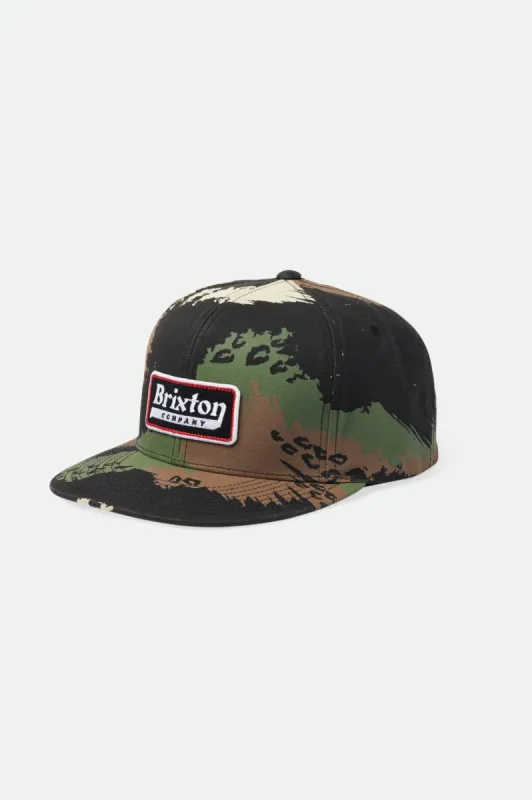 Steadfast HP Snapback - Camo sold by Brixton