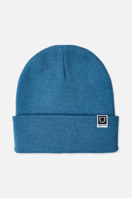 Harbor Beta Watch Cap Beanie - Indian Teal sold by Brixton