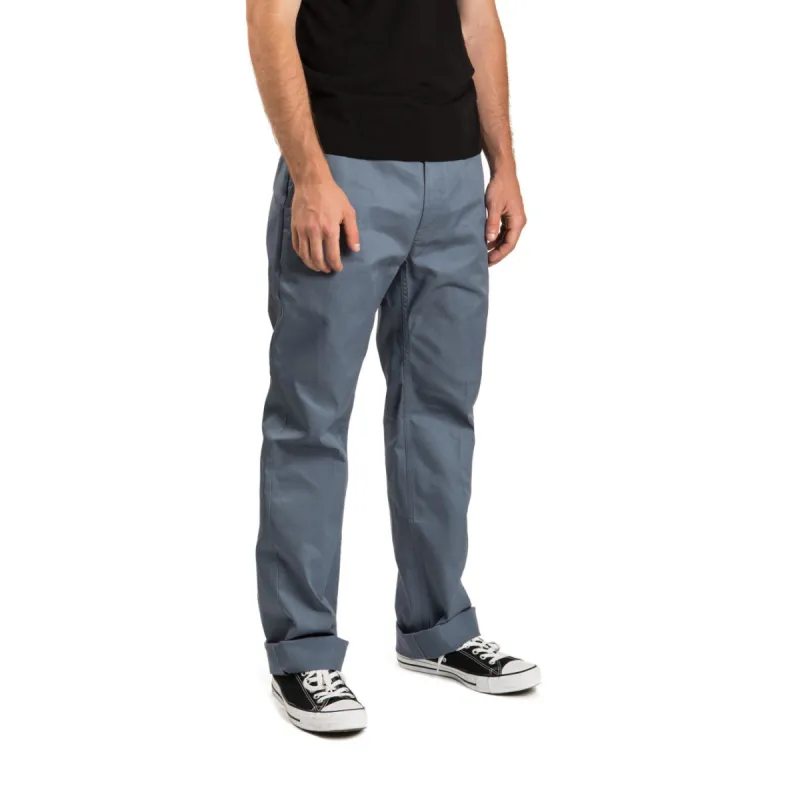 Fleet Lightweight Rgd Chino Pant - Grey Blue sold by Brixton